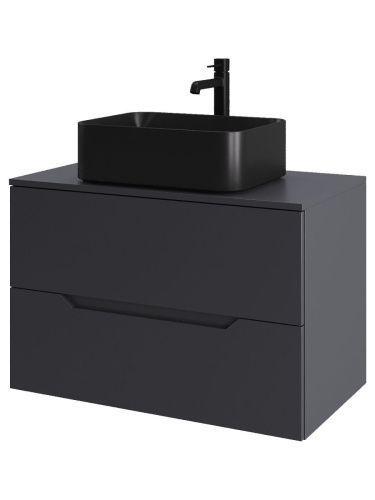 Тумба с раковиной Orange Line Li-80TugMDF+B02-460MB 80х50