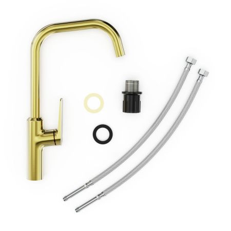 Смеситель для кухни Tokito KIN TOK-KIN-1013 на мойку золото