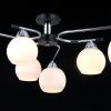Люстра потолочная Illumico IL0638-6CSQ-24 CR BK LIBRA