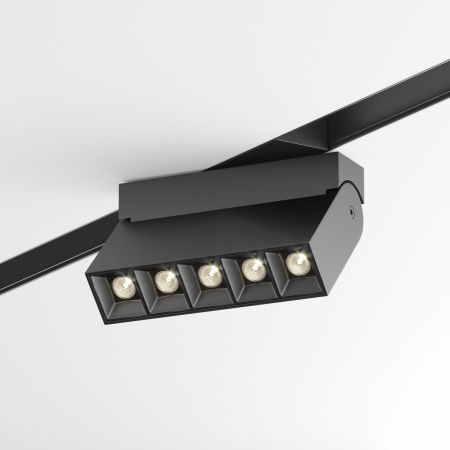 Трековый светодиодный светильник Maytoni Technical Points Rot (Точки поворотный) TR015-2-10W3K-B