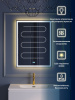 Зеркало с подсветкой BelBagno SPC-GRT-600-800-LED-3000K-TCH-WARM 60х80 подвесное
