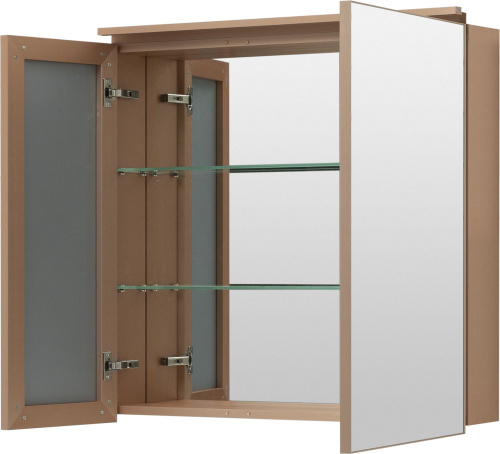 Зеркало-шкаф De Aqua Алюминиум 00261766 80х14х77 подвесной - фото 2 Зеркало-шкаф De Aqua Алюминиум 00261766 80х14х77 подвесной - фото 2