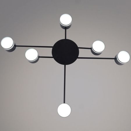 Люстра потолочная Reluce 56730-0.3-06 GX53 BK