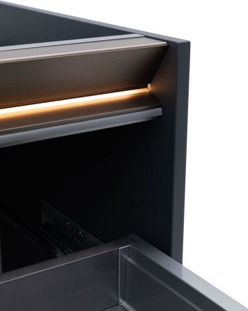 Тумба под раковину Allen Brau Activity 1.34015.AM 120х50 подвесная цвет черный