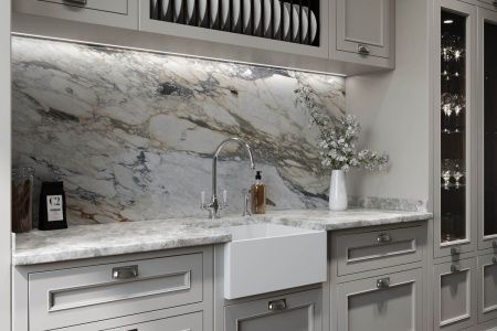 Раковина из искусственного камня Holbi HALLEY 2.02.012.44.4 50х40 встраиваемая цвет серый