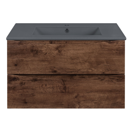 Тумба под раковину Vincea Mia VMC-2MC800RW 81х50х46 подвесная цвет коричневый