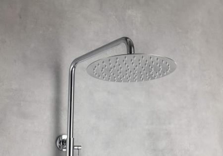 Душевая стойка Aquatek ВЕГА AQ2040CR настенная цвет хром