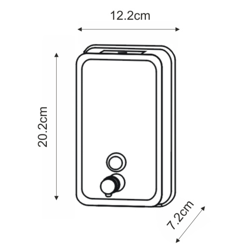 Диспенсер для жидкого мыла WasserKRAFT 10099 - фото 4