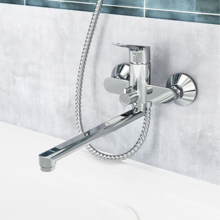 Смеситель для ванны Tokito SEMBOKU TOK-SEM-1015 настенный хром