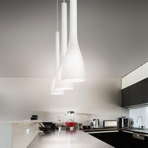 Светильник подвесной Ideal lux Flut Bianco (Флут Бианцо) Flut SP1 BIg Bianco - фото 2