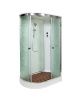 Душевая кабина AvaCan EM1512R 120х80 асимметричная с крышей ориентация правая