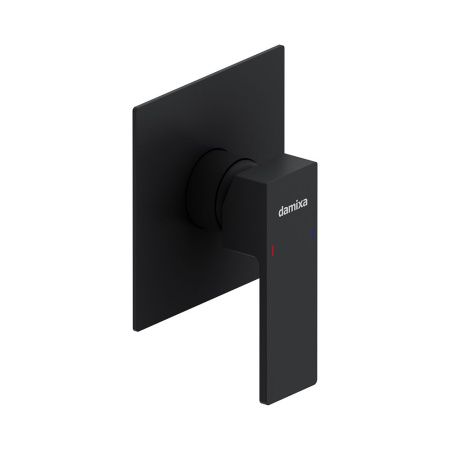 Смеситель для душа Damixa Gala 537500300 встраиваемый в стену черный