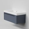Тумба с раковиной La Fenice ELBA NFNC-01-ELB-BG-100-3-100 100х50 подвесная цвет синий