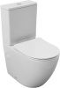 Чаша унитаза напольная Aquanet Cetus Cetus 2.0 C1 цвет белый без бачка с сиденьем микролифт безободковая каскадный смыв