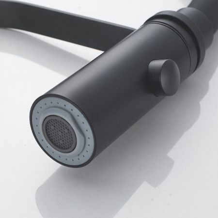 Смеситель для кухни Shevanik S943H-3 на мойку черный