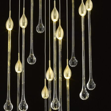Светильник подвесной Delight Collection P98028-1 brass