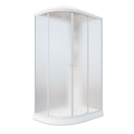 Душевая кабина Parly Effect EF1231R 120х80 асимметричная с крышей ориентация левая