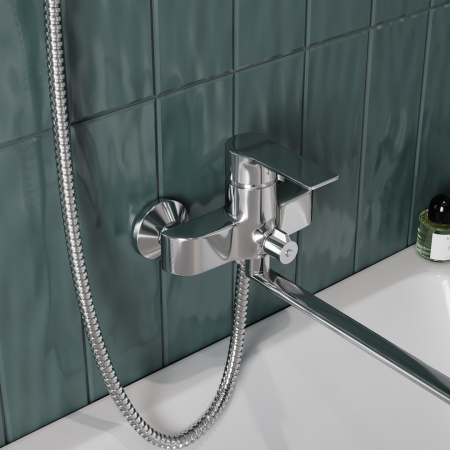 Смеситель для ванны Teymi Lori T10222 настенный хром