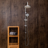Душевая стойка Orange O-Shower OW02 настенная цвет хром Душевая стойка Orange O-Shower OW02 настенная цвет хром