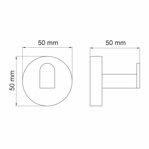 Крючок WasserKRAFT 77723 - фото 2