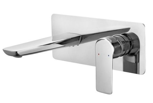 Смеситель для раковины Berges VENTAS 76005 встраиваемый в стену хром