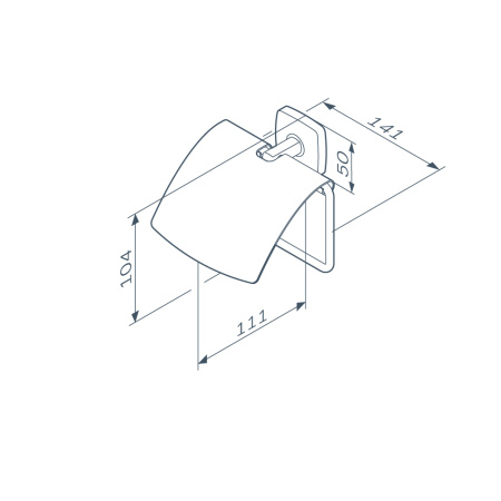 Бумагодержатель Am.Pm Gem A90341422
