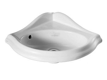 Раковина из сантехнического фаянса Simas AR 036 bia 30х30 подвесная цвет белый