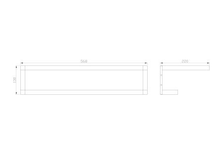 Полотенцедержатель Wonzon & Woghand WW-9581