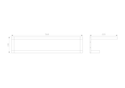 Полотенцедержатель Wonzon & Woghand WW-9581 - фото 2