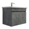 Тумба с раковиной Comforty Осло 00-00006118CF 70х50 подвесная цвет серый