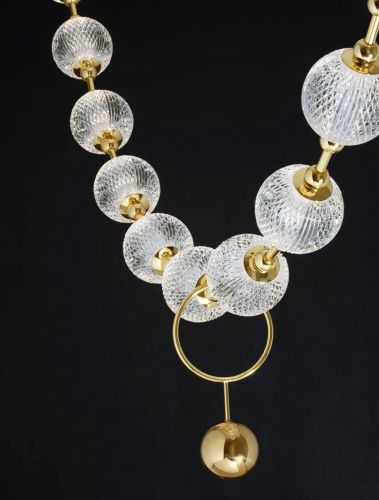 Люстра подвесная Delight Collection Elliot Diamante (Еллиот Диаманте) MD20001012-11A gold - фото 4
