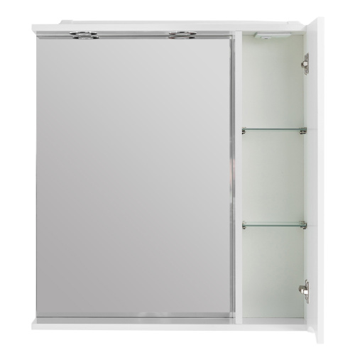 Зеркало-шкаф BelBagno Fly-Marino MARINO-SPC-700/750-1A-BL-P-R 70x75 - фото 4