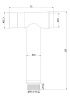 Гигиеническая лейка AltroBagno BM AltroBagnoBS060202Cr цвет хром