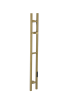 Полотенцесушитель электрический Boheme Duo 729-MG 15х120 золото