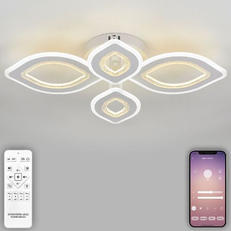 Люстра потолочная Natali Kovaltseva Angel (Ангел) LED LAMPS 81197