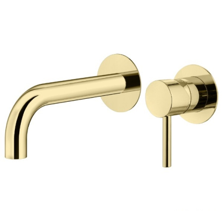 Смеситель Plumberia Selection Ixo KITXO1135OR210 встраиваемый золото