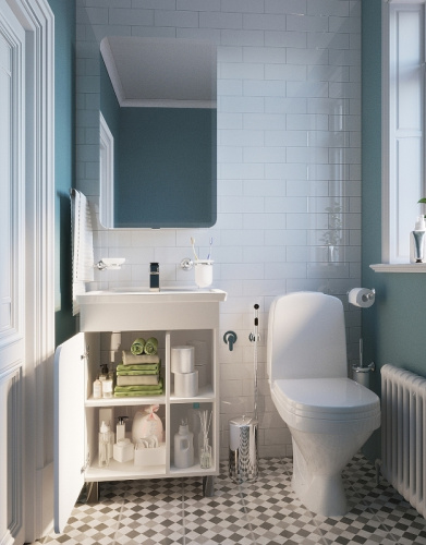 Зеркало-шкаф 1MarKa Nuvo У83224 50х14х90 подвесной цвет белый - фото 5 Зеркало-шкаф 1MarKa Nuvo У83224 50х14х90 подвесной цвет белый - фото 5