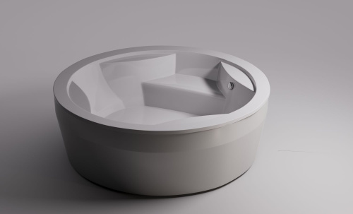 Ванна акриловая Astra-Form Аврора 01010038 186х186 отдельностоящая круглая с каркасом - фото 5 Ванна акриловая Astra-Form Аврора 01010038 186х186 отдельностоящая круглая с каркасом - фото 5