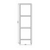 Стеллаж Comforty Мальме 00-00000826CF