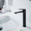 Смеситель для раковины Shevanik S4211H на столешницу черный