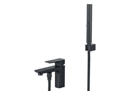 Смеситель Aquatek ВЕГА AQ1044MB на борт ванны черный