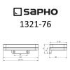 Мыльница Sapho OLYMP 1321-76