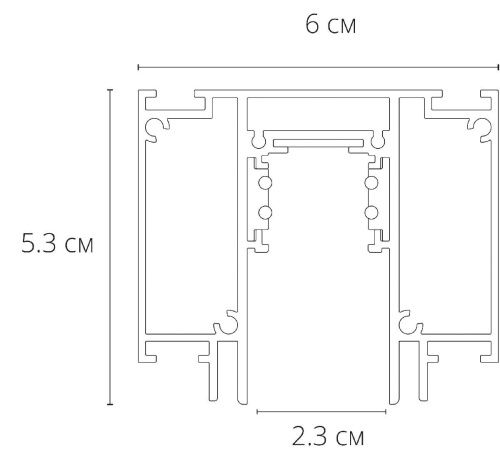 Магнитный шинопровод Arte Lamp Linea-Accessories (Линеа-Аццессориес) A474233 - фото 2