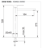 Смеситель Remer Q-Design QD10LXXL на раковину хром