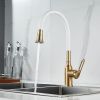 Смеситель для кухни Raffine F303G-1 на мойку золото