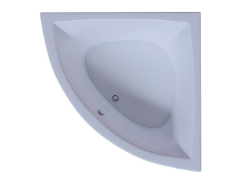 Ванна акриловая Aquatek Юпитер UPT150-0000026 150х150 угловая четверть круга с каркасом без ручек Ванна акриловая Aquatek Юпитер UPT150-0000026 150х150 угловая четверть круга с каркасом без ручек