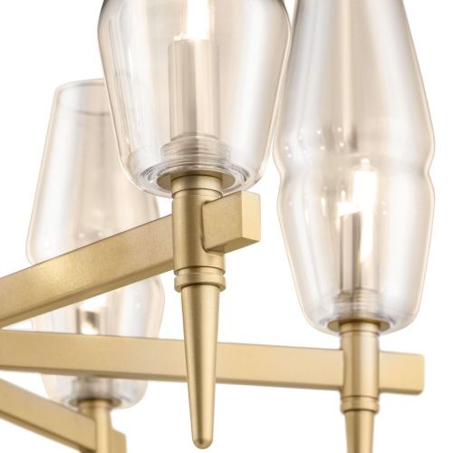 Светильник подвесной Maytoni Lita House H002PL-06G - фото 3