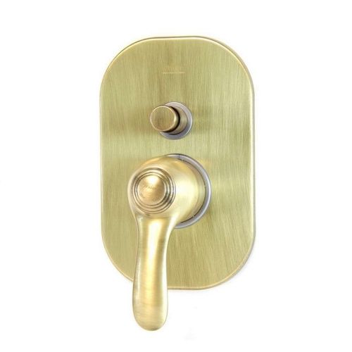 Смеситель для ванны и душа Webert Aurora AU860101065 встраиваемый в стену бронза - фото 2