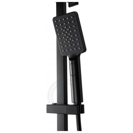 Душевая стойка Filarete FL2010BL настенная цвет черный