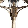 Садово-парковый светильник Arte Lamp Genova (Генова) A1207PA-3BN